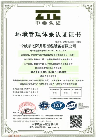 ISO14001環(huán)境管理體系認證